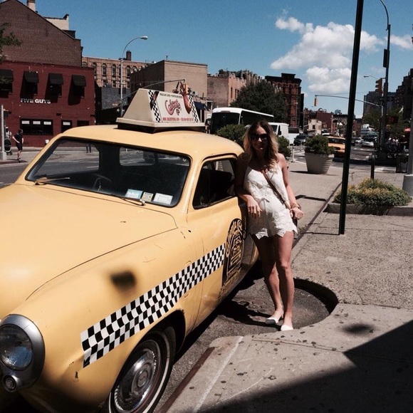 Saks Fifth White Crochet Romper - Picture 4 of 4